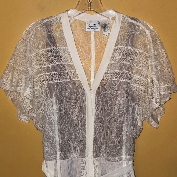 Byron Lars White Lace Dress 10 - Picture 5 of 13